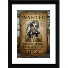 Poster cu Rama League of Legends - Jinx Wanted (30x40)