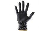 Manusi unica folosinta negre de nitril - set 100 Bucati