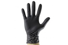 Manusi unica folosinta negre de nitril - set 100 Bucati