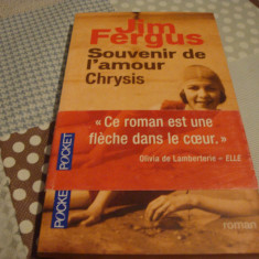 Jim Fergus - Souvenir de l'amour Chrysis - in franceza