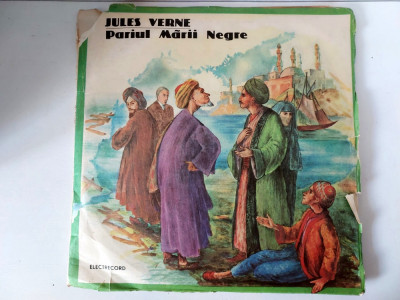 PARIUL MARII NEGRE - JULES VERNE, dublu -disc vinil, LP, placa pentru pick-up foto