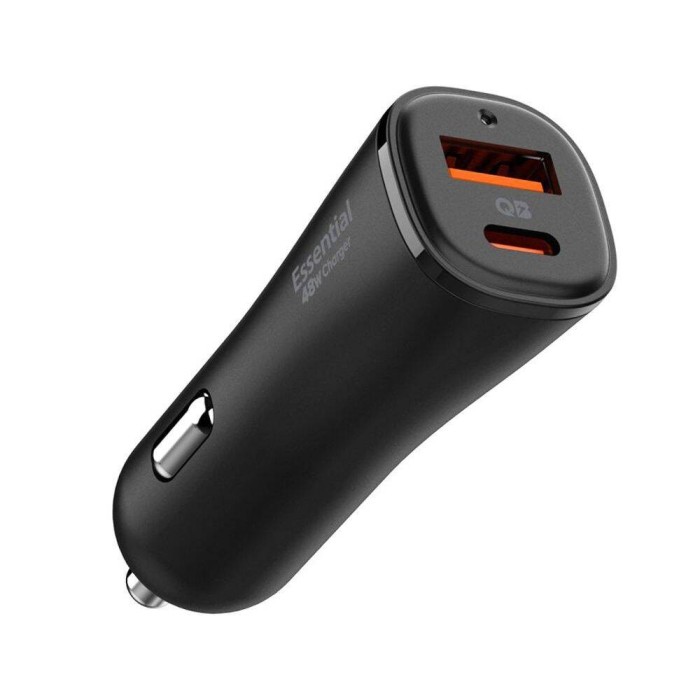 Incarcator auto Type-C PD30W + USB QC3.0 18W Spigen, EV482