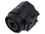 Soclu Jack 6,3mm XLR Mamă Combo 3A, Neutrik