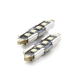 LED pentru mașină - CAN137 - sofita 39 mm - 450 lm - can-bus - SMD - 5W - 2 buc / blister