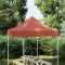 vidaXL Acoperiș pentru cort de petrecere, cărămiziu, 2 x 2 m, 270 g/m&sup2;