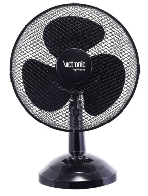 Ventilator pentru birou cu 2 trepte de viteza si putere 21 W, Victronic TBF09 foto