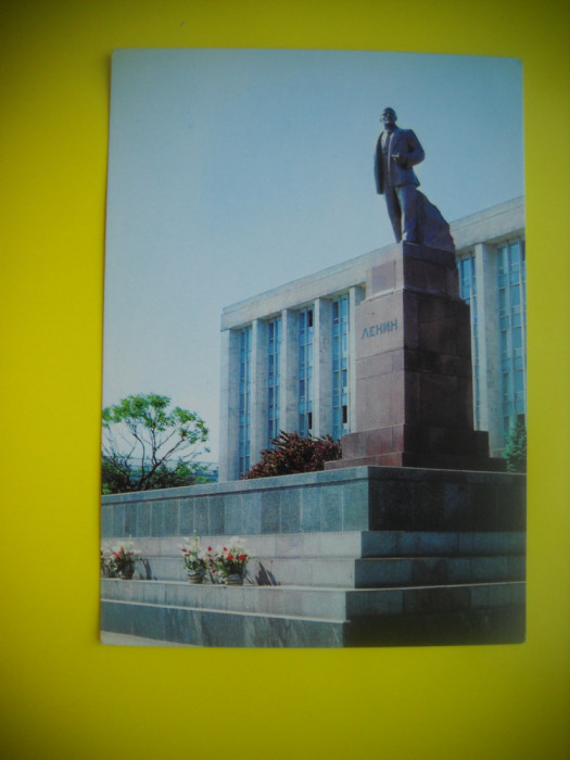 HOPCT 74857 MONUMENTUL LUI LENIN -CHISINAU MOLDOVA BASARABIA-NECIRCULATA