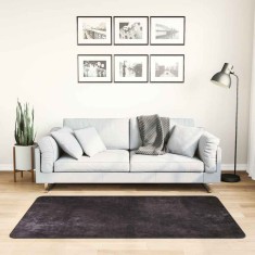 vidaXL Covor lavabil, antracit, 80x150 cm, antiderapant