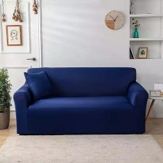 Husa Canapea Elastica Uni, Albastru Inchis - EAT501