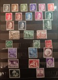 Lot timbre Germania Deutsches Reich 1938&ndash;1944 &ndash; Seria Hitler completare, Comemorative Reich, K&auml;rnten, Tag der Briefmarke, 25+ exemplare