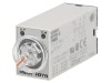 Timer analogic DPDT 24V DC, 0.1s-10min