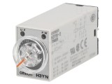 Timer H3YN-2 DPDT 250VAC 5A 24VDC 0.1s-10min