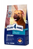 Club 4 Paws Hrana uscata caini adulti de toate rasele, miel si orez, 2kg