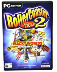 Roller Coaster - Tycoon 2 - Wacky World Expansion Pack - PC [Second hand] foto