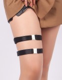 Jartiere Eross Wide Elastic Band Negru