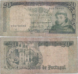 1964 (26 V), 20 escudos ( P-167b.8 )- Portugalia