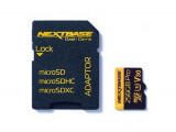 Card de memorie Nextbase NBDVRS2SD256GBU3, microSD, 256GB, U3, cu adaptor SD, compatibil cu Nextbase 622GW si 522GW