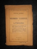 STEFAN GEORGE - INSEMNARI FILOSOFICE SI LITERARE (1926)