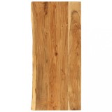 VidaXL Blat lavoar de baie, 120 x 55 x 2,5 cm, lemn masiv de acacia