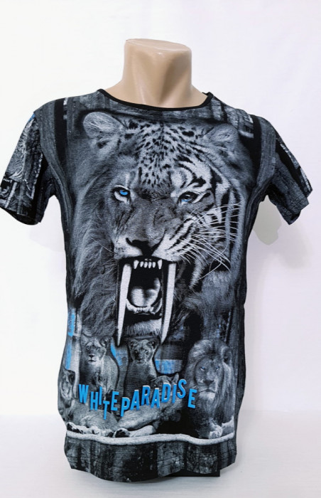Tricou barbați design tigru