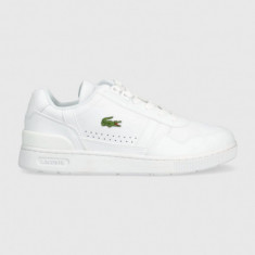 Lacoste sneakers T-Clip culoarea alb