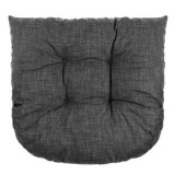 Perna Podea Potcoava Antracit 45x50cm Bumbac Poliester, Decorativa, Relaxare, Confortabila, Suport Sedere, Interior, Design Modern