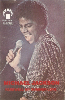 Casetă audio Michael Jackson &amp;lrm;&amp;ndash; Farewell My Summer Love, originală foto