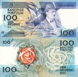 Portugalia 100 Escudos 1988 UNC Bancnota - Neutilizată