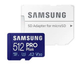 Card memorie Samsung MB-MD512KA/EU PRO Plus, MicroSDXC, 512GB, UHS-I + Adaptor SD