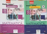 MATEMATICA ALGEBRA, GEOMETRIE CLASA A 8-A, PARTEA 1-2-ANTON NEGRILA, MARIA NEGRILA