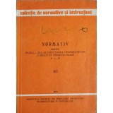 NORMATIV PRIVIND PROIECTAREA SI EXECUTAREA CONSTRUCTIILOR FUNDATE PE TERENURI SLABE P. 9-77. 165-INSTITUTUL-242263