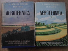 AGROTEHNICA VOL.1-2 - G. IONESCU-SISESTI, IR. STAICU foto