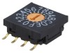 &Icirc;ntrerupător codificare HEX/BCD 16 poziții SMT