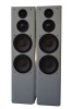 Boxe Braun LS 150, Coloana, 300W, HiFi, Vintage, Made in Germany, Bas 2x20cm, Suspensie Cauciuc, 8 Ohmi, Albe
