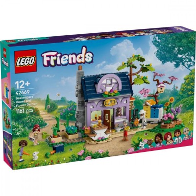 LEGO FRIENDS CASA APICULTORILOR SI GRADINA CU FLORI 42669 foto