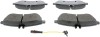 Placute frana fata VAICO V30-8204 Q+ (24306), calitate OE, cu suruburi etrier, 146x71.5x20.3mm