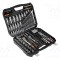 Set chei tubulare 6-puncte NEO TOOLS 219 piese, fixare 1/2, 1/4, 3/8