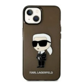 Cumpara ieftin Husa Cover Karl Lagerfeld IML Ikonik NFT pentru iPhone 14 Pro Black
