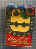 AX 509 INSIGNA SPORTIVA - OLIMPICA - INNSBRUCK 1964-PARTENER COCA COLA