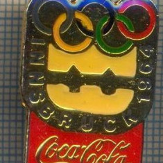 AX 509 INSIGNA SPORTIVA - OLIMPICA - INNSBRUCK 1964-PARTENER COCA COLA