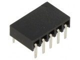 Soclu pini mamă 2,54mm 5 pini THT pentru PCB