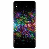 Husa silicon pentru Apple Iphone X, Rainbow Colored Soap Bubbles