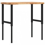 Cumpara ieftin Banc lucru 100x60x(73-99,5) cm lemn masiv acacia dreptunghiular