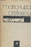 Necuviinta - Maria Luiza Cristescu