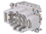 Conector HDC tată 500V 16A 6 PIN 1648115