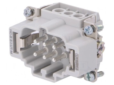 Conector HDC tată 500V 16A 6 PIN 1648115 foto