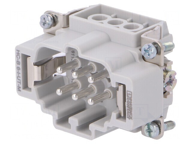 Conector HDC tată 500V 16A 6 PIN 1648115