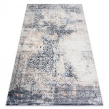 ANDRE 1016 covor lavabil Ornament, vintage anti-alunecare - bej, 80x150 cm