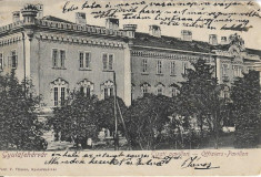 Carte postala austro-ungara Alba Iulia pavilionul ofiterilor foto