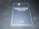 DEGAZAREA DEZACTIVAREA TERENURILOR CLADIRILOR SI UTILAJELOR 1958